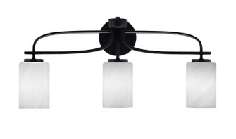 Cavella Three Light Bath Bar in Matte Black (200|3913-MB-3001)