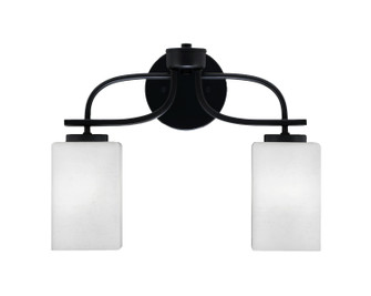 Cavella Two Light Bath Bar in Matte Black (200|3912-MB-531)