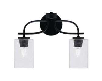 Cavella Two Light Bath Bar in Matte Black (200|3912-MB-530)