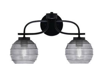 Cavella Two Light Bath Bar in Matte Black (200|3912-MB-5112)