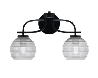 Cavella Two Light Bath Bar in Matte Black (200|3912-MB-5110)