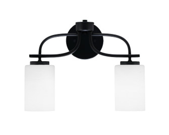Cavella Two Light Bath Bar in Matte Black (200|3912-MB-310)