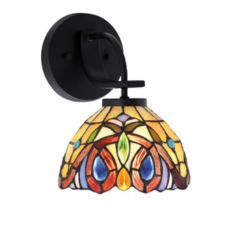 Cavella One Light Wall Sconce in Matte Black (200|3911-MB-9445)