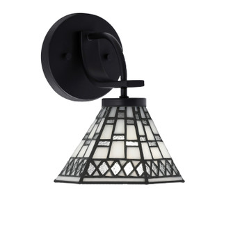 Cavella One Light Wall Sconce in Matte Black (200|3911-MB-9105)