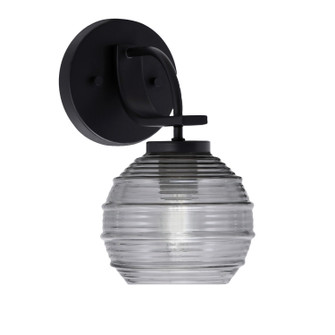 Cavella One Light Wall Sconce in Matte Black (200|3911-MB-5112)