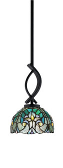 Cavella One Light Mini Pendant in Matte Black (200|3901-MB-9925)