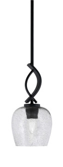 Cavella One Light Mini Pendant in Matte Black (200|3901-MB-4812)