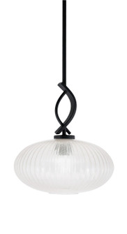 Cavella One Light Mini Pendant in Matte Black (200|3901-MB-4658)