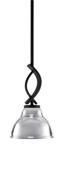 Cavella One Light Mini Pendant in Matte Black (200|3901-MB-427-CH)