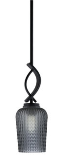 Cavella One Light Mini Pendant in Matte Black (200|3901-MB-4252)
