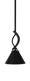 Cavella One Light Mini Pendant in Matte Black (200|3901-MB-421-MB)