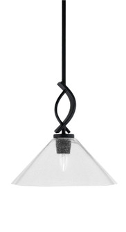 Cavella One Light Mini Pendant in Matte Black (200|3901-MB-306)