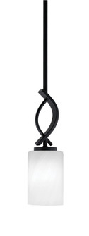 Cavella One Light Mini Pendant in Matte Black (200|3901-MB-3001)