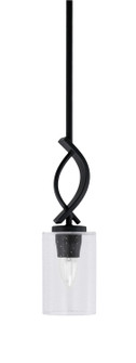 Cavella One Light Mini Pendant in Matte Black (200|3901-MB-300)