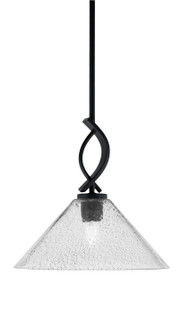 Cavella One Light Mini Pendant in Matte Black (200|3901-MB-2122)