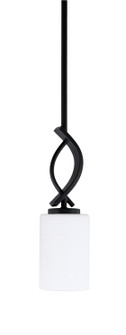 Cavella One Light Mini Pendant in Matte Black (200|3901-MB-310)