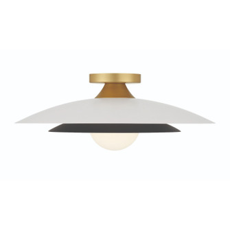 Welsh LED Flush Mount in Matte White (40|46815-019)