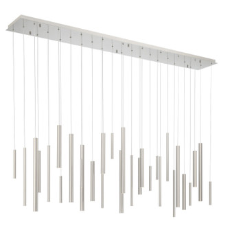 Santana LED Chandelier in Satin Nickel (40|46814-036)