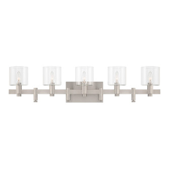 Decato Five Light Wall Mount in Nickel (40|46813-022)