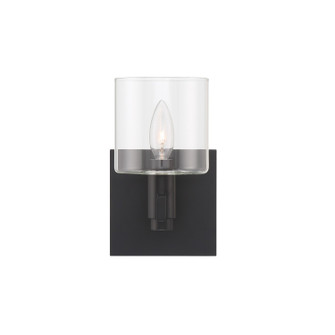 Decato One Light Wall Sconce in Matte Black (40|46811-011)