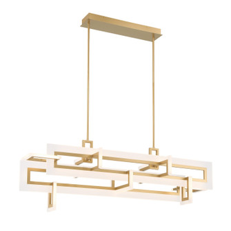 Inizio LED Linear Chandelier in Matte Gold (40|46806-024)