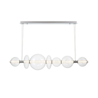 Atomo LED Linear Chandelier in Chrome (40|46772-015)