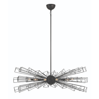 Dendelio Ten Light Chandelier in Matte Black (40|46761-019)