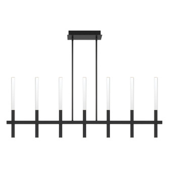 Benicio LED Linear Chandelier in Matte Black (40|46476-012)