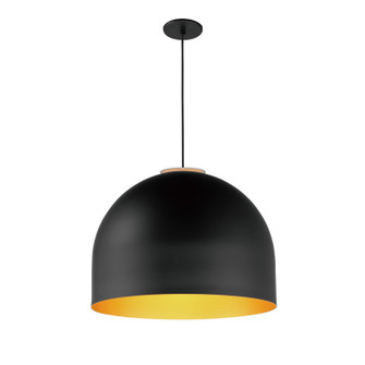 Foster LED Pendant in Black / Gold (86|E34606-54BKGLD)