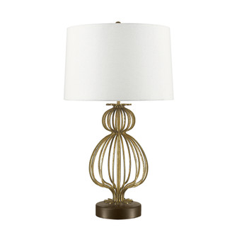 Lafitte One Light Table Lamp in Steel Aged Gold (175|TLM-1007)