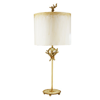 Trellis One Light Table Lamp in Silver leaf (175|TA1239)