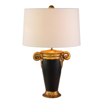 One Light Table Lamp in Black and Gold (175|TA1150)