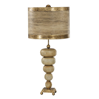 Retro One Light Table Lamp in Textured Cream (175|TA1031)