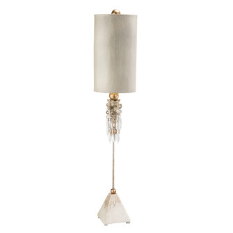 Madison One Light Buffet Lamp in Putty, Gold Leaf And Crystal Clusters (175|TA1004)