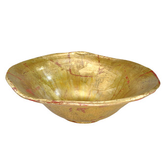 Beauvoir Bowl in Gold and silver leaf (175|SI1122)