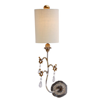 Tivoli One Light Wall Sconce in Cream Patina w/ Silver and Gold (175|SC1038-S)