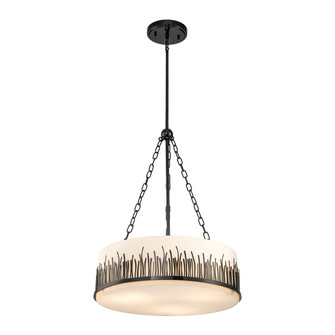 Sawgrass Three Light Pendant in Laquered Black (175|PD20319BLK-3)