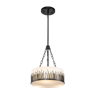 Sawgrass Two Light Pendant in Laquered Black (175|PD20319BLK-2)