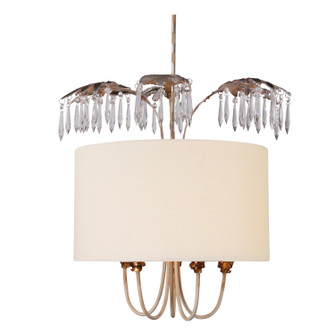 Antoinette Five Light Pendant in Gold And Silver Leaf (175|PD1181)