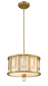 Lemuria Two Light Pendant/Semi Flush in Antique Gold (175|GN/LEMURIA/P/M)