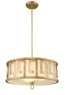 Lemuria Three Light Pendant in Antique Gold (175|GN/LEMURIA/P/L)