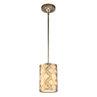 Arabella One Light Mini Pendant in Antique Silver (175|GN/ARABELLA/MP-S)