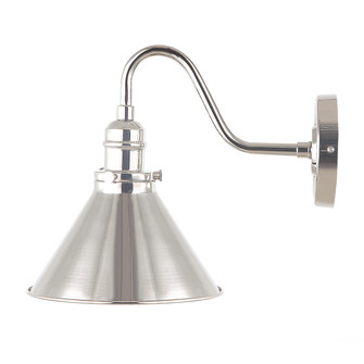 Provence One Light Wall Sconce in Polished Nickel (175|EL/PV1 PN)