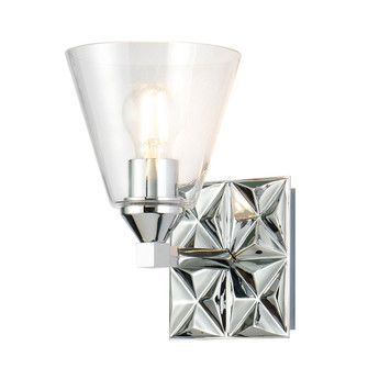 Alpha One Light Wall Sconce in Polished Chrome (175|BB1302PC-1)