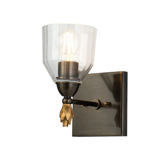 Felice One Light Wall Sconce in Dark Bronze (175|BB1000DB-1-F1G)