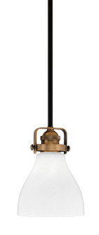 Easton One Light Mini Pendant in Matte Black & Brass (200|1941-MBBR-4761)