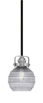 Easton One Light Mini Pendant in Matte Black & Brushed Nickel (200|1941-MBBN-5112)