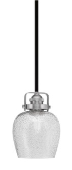 Easton One Light Mini Pendant in Matte Black & Brushed Nickel (200|1941-MBBN-4812)