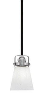 Easton One Light Mini Pendant in Matte Black & Brushed Nickel (200|1941-MBBN-460)