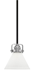 Easton One Light Mini Pendant in Matte Black & Brushed Nickel (200|1941-MBBN-312)